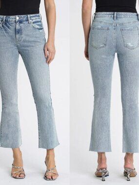 Pistola Lennon High Rise Cropped Boot Denim Jean